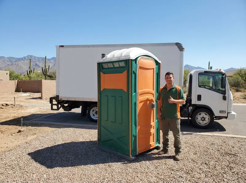 Deluxe Flushing Portable Toilet Rental in Tucson, AZ